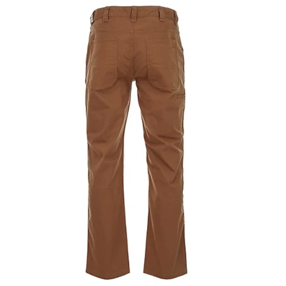Tan Ridgecut Straight Fit Canvas Work Pants Size 32x34 - Picture 2 of 7
